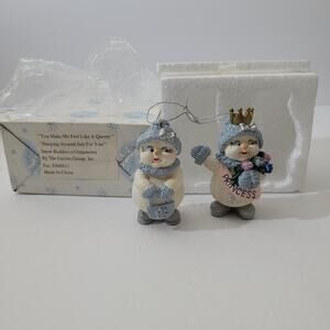 Snow Buddies "You Make Me Feel Like A Queen" Figurine Set
